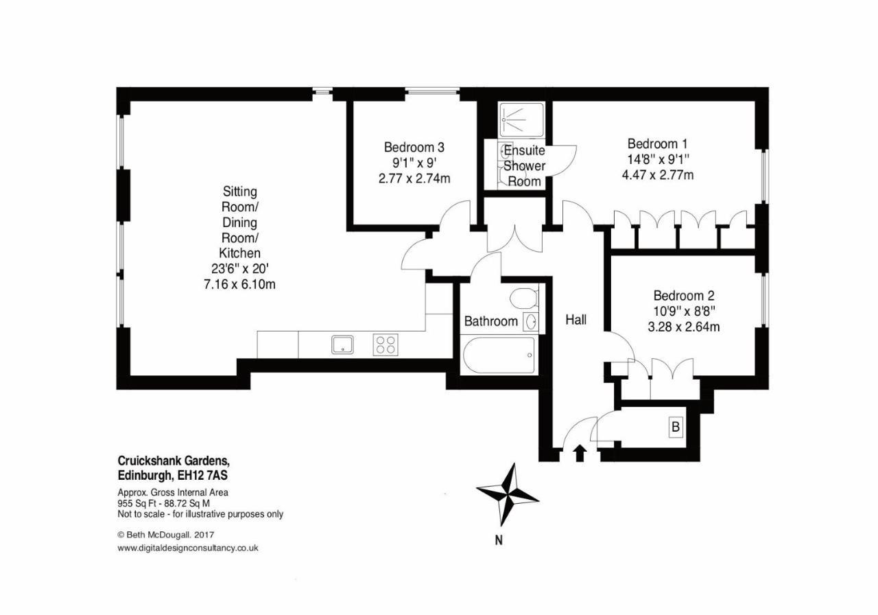 The Cruickshank Residence Edinburgh Buitenkant foto